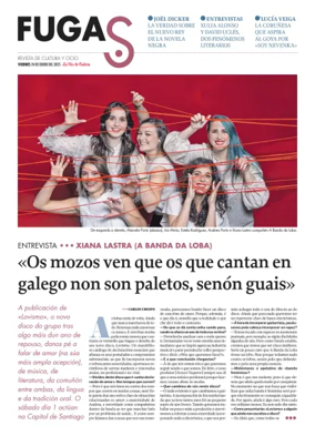 Cover of La Voz de Galicia (Barbanza) - Fugas