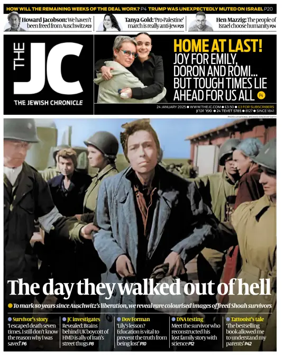 Cover of The Jewish Chronicle