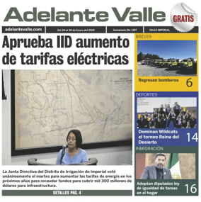 Cover of Adelante Valle