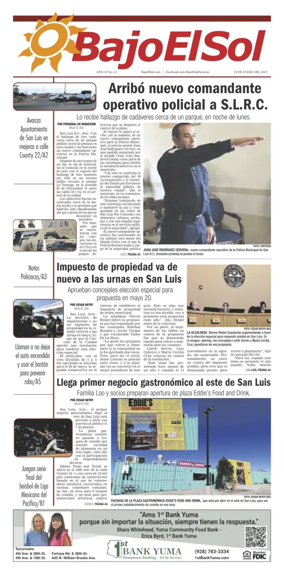 Cover of Bajo El Sol