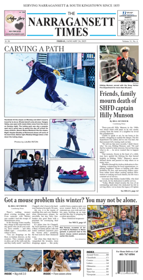 Cover of Narragansett Times