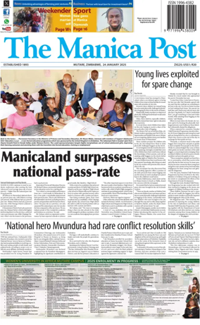Cover of The Manica Post