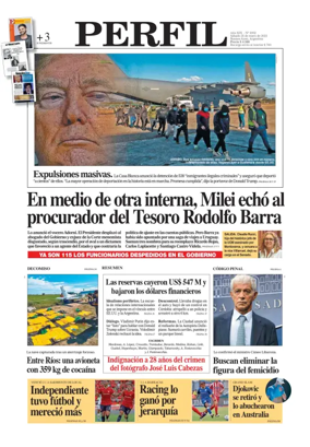 Cover of Perfil (Sabado)