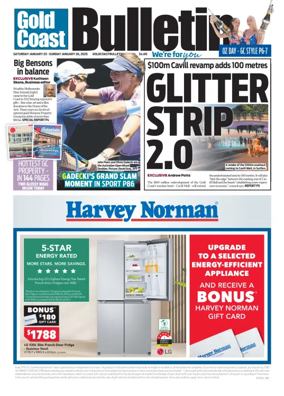 Cover of Weekend Gold Coast Bulletin