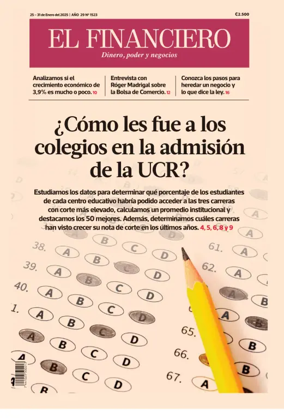 Cover of El Financiero (Costa Rica)