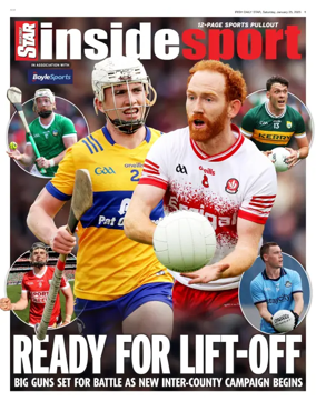 Cover of Irish Daily Star - Inside Sport