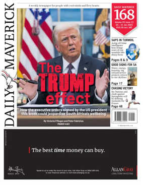 Cover of Daily Maverick