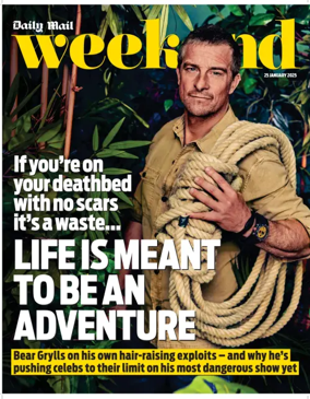 Cover of Daily Mail Weekend Magazine