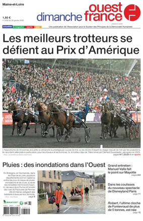 Cover of Dimanche Ouest France (Maine-et-Loire)