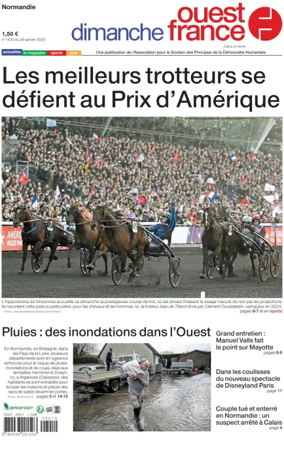 Cover of Dimanche Ouest France (Normandie)