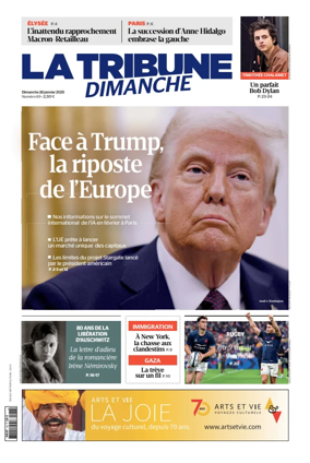 Cover of La Tribune Dimanche (France)