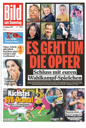 Cover of Bild am Sonntag