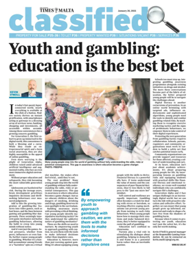 Cover of The Sunday Times of Malta - Classified