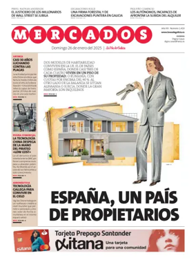 Cover of La Voz de Galicia (Vigo) - Mercados