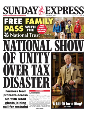 Cover of Sunday Express