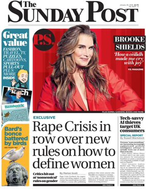 Cover of The Sunday Post (Inverness)