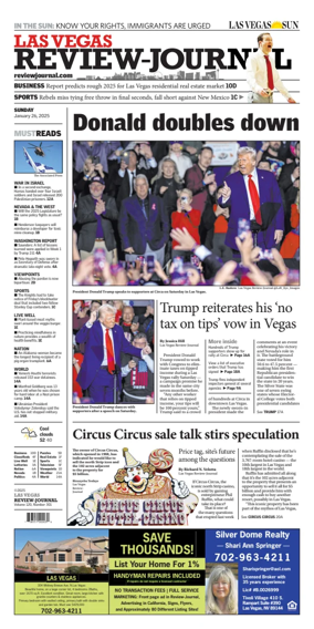 Cover of Las Vegas Review-Journal (Sunday)