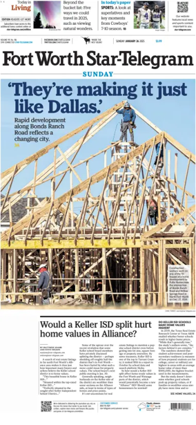 Cover of Star-Telegram (Sunday)