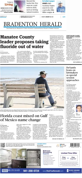 Cover of The Bradenton Herald (Sunday)
