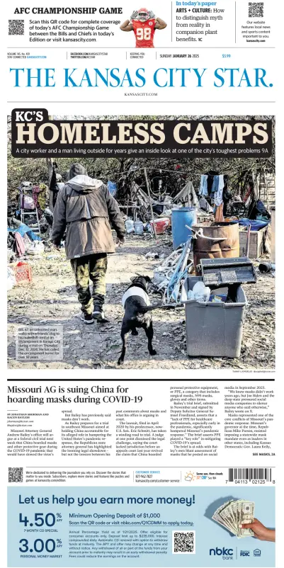 Cover of The Kansas City Star (Sunday)