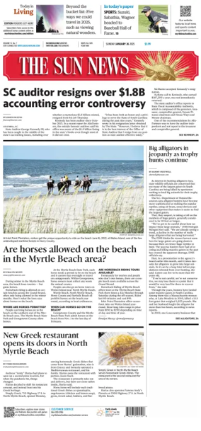 Cover of The Sun News (Sunday)