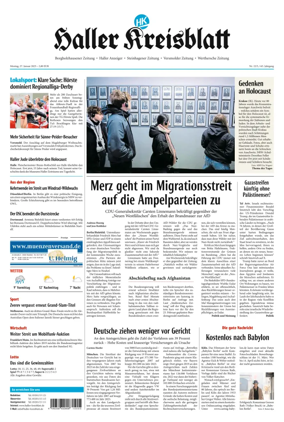 Cover of NW - Haller Kreisblatt