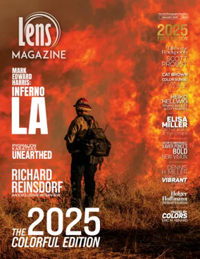 Cover of Lens Magazine