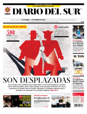 Cover of Diario del Sur