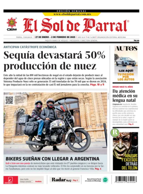 Cover of El Sol de Parral
