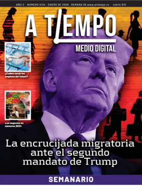 Cover of Semanario A Tiempo