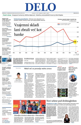 Cover of Delo (Slovenia)