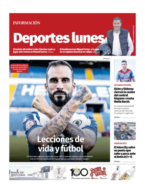 Cover of Deporte Lunes