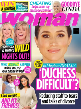 Cover of Woman (UK)