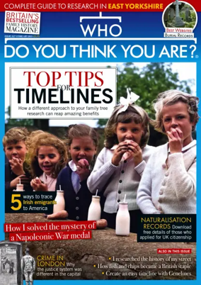 Cover of Who Do You Think You Are? Magazine