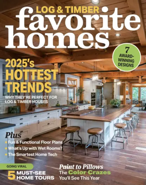 Cover of Log & Timber Home Living