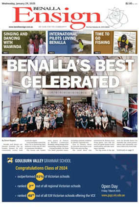 Cover of Benalla Ensign