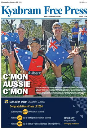 Cover of Kyabram Free Press