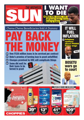 Cover of The Midweek Sun