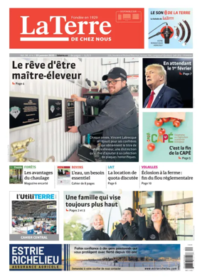 Cover of La Terre de chez nous