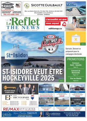 Cover of Le Reflet (The News)