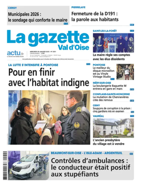 Cover of La Gazette Val d'Oise
