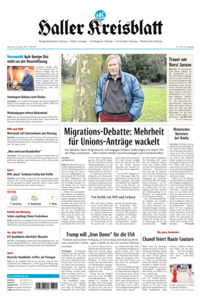 Cover of NW - Haller Kreisblatt