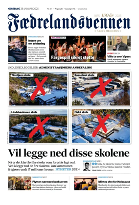 Cover of Faedrelandsvennen