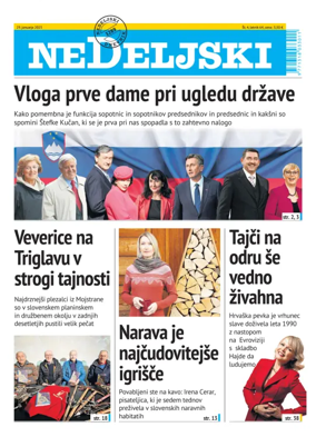 Cover of Nedeljski Dnevnik