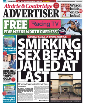 Cover of Airdrie & Coatbridge Advertiser