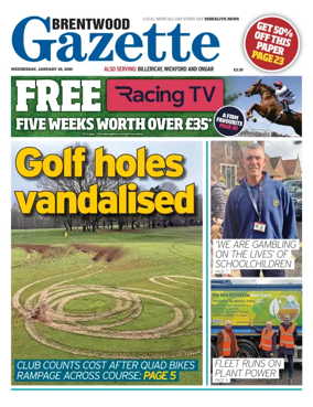 Cover of Brentwood Gazette