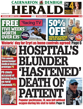 Cover of Caernarfon Herald