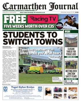 Cover of Carmarthen Journal