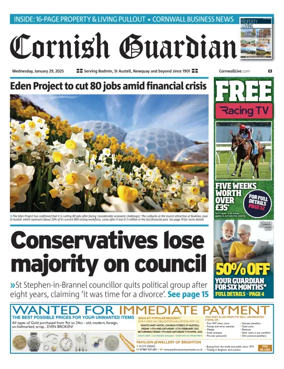 Cover of Cornish Guardian (St. Austell & Fowey)
