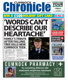 Cover of Cumnock Chronicle